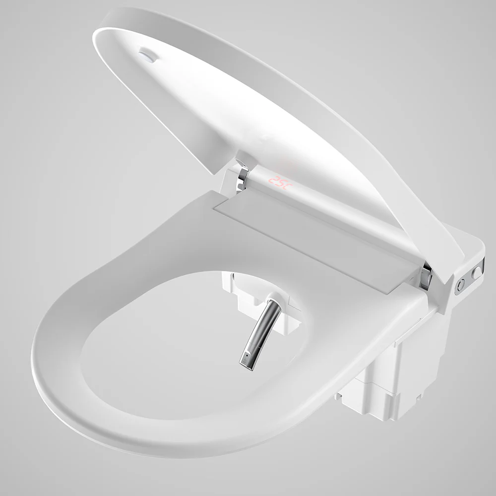 Caroma Urbane II Bidet Cleanflush Wall Faced Close Coupled Bottom Inlet Toilet Suite - Image 4