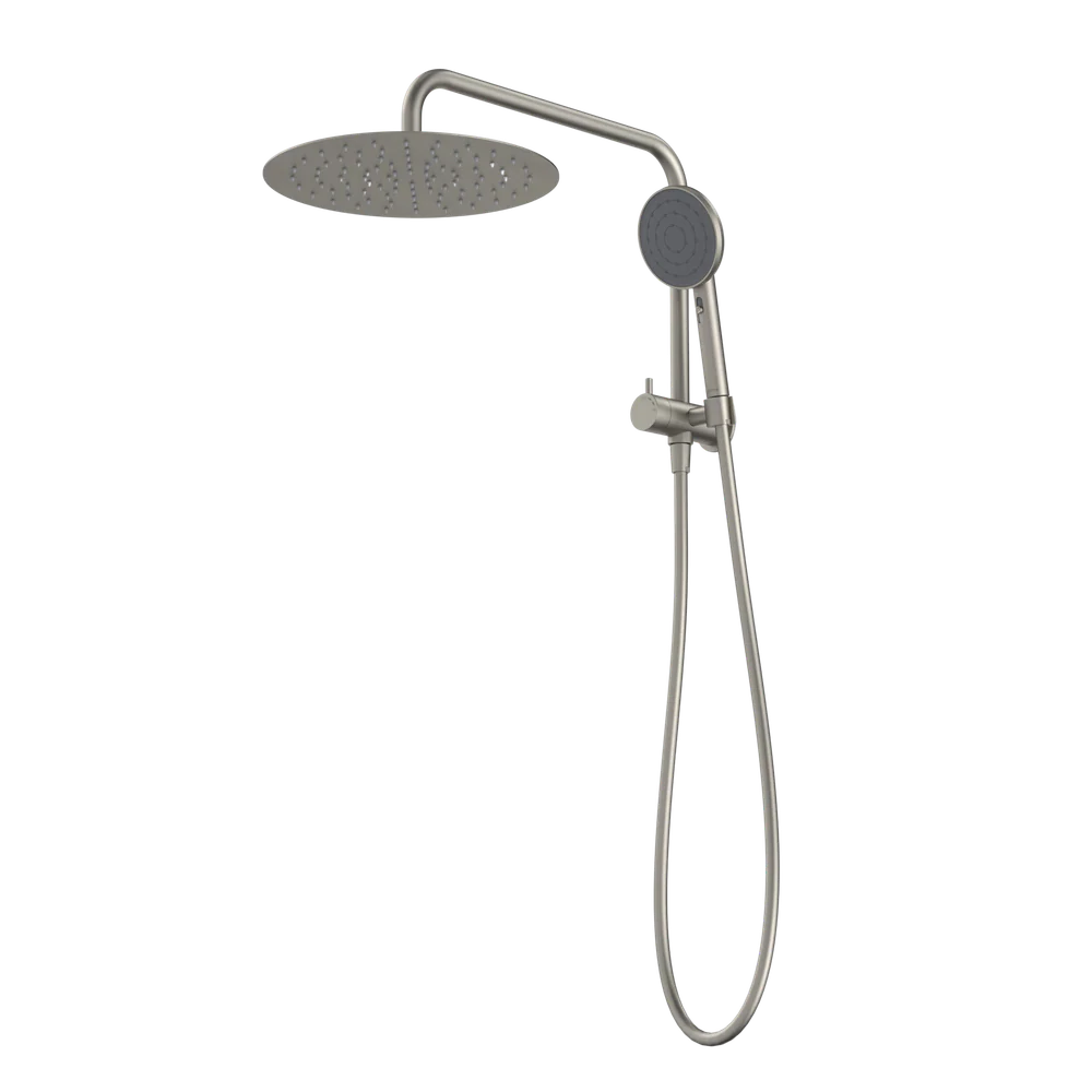 Caroma Urbane II Compact Twin Shower Brushed Nickel - Image 3