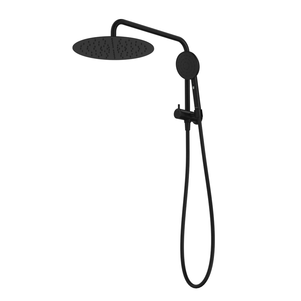 Caroma Urbane II Compact Twin Shower Matte Black - Image 3