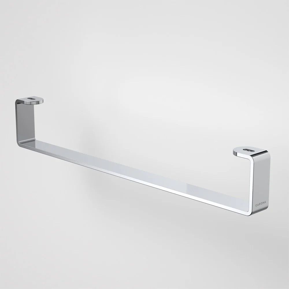 Caroma Urbane II Hand Wall Basin Integrated Rail Chrome - Image 2