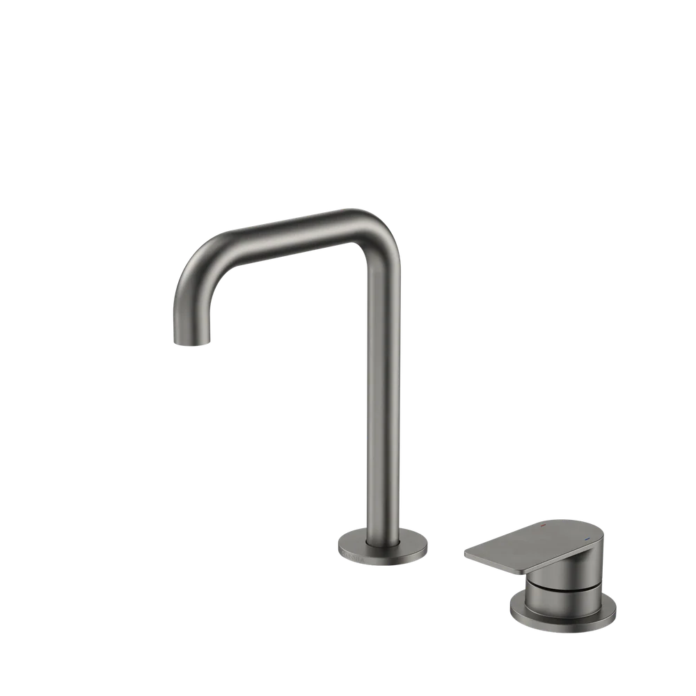Caroma Urbane II Hob Basin Mixer Set 150mm Gunmetal - Image 3
