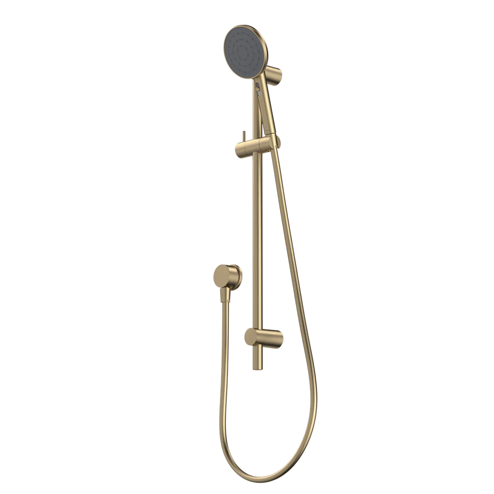 Caroma Urbane II Rail Shower Brushed Brass