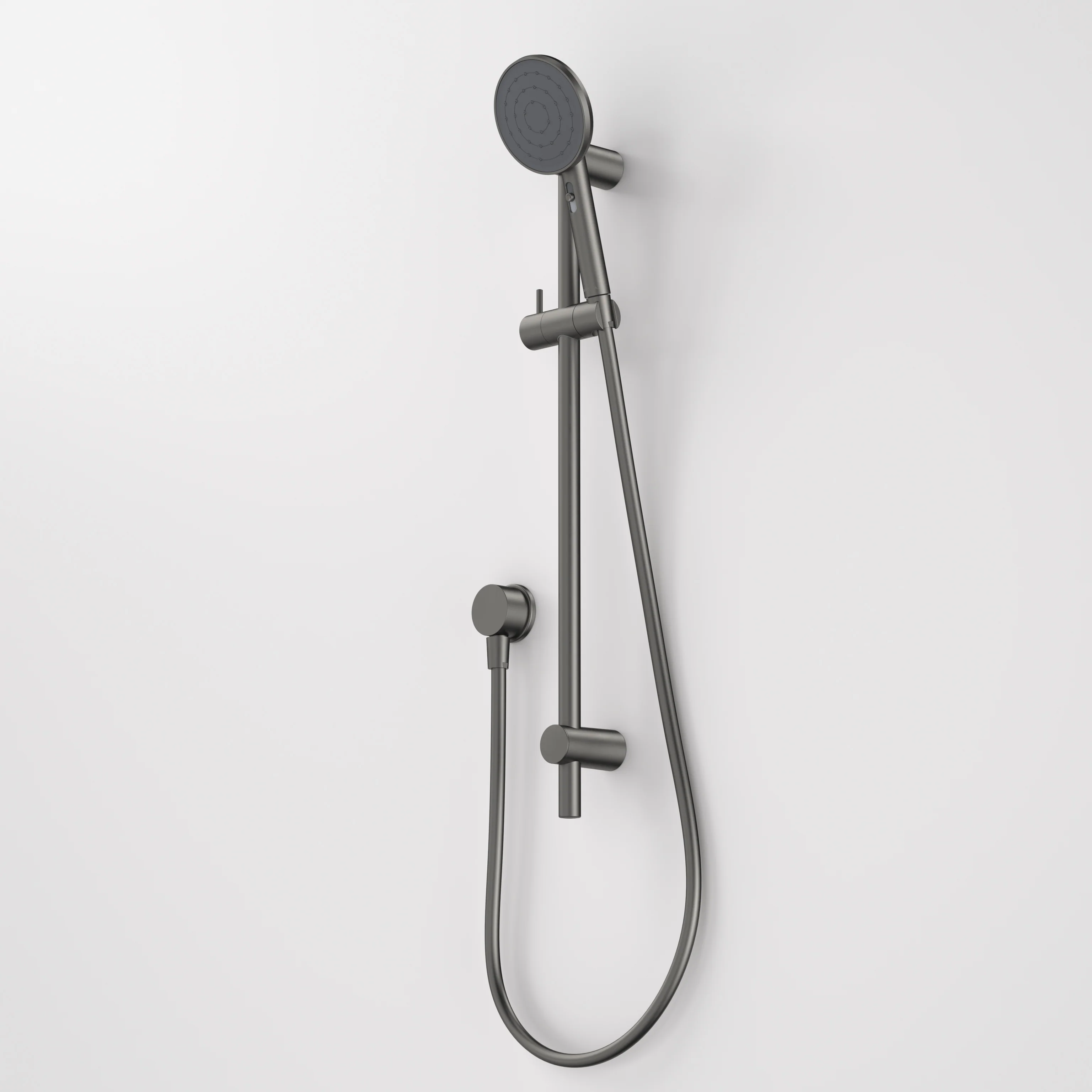 Caroma Urbane II Rail Shower Gunmetal - Image 2