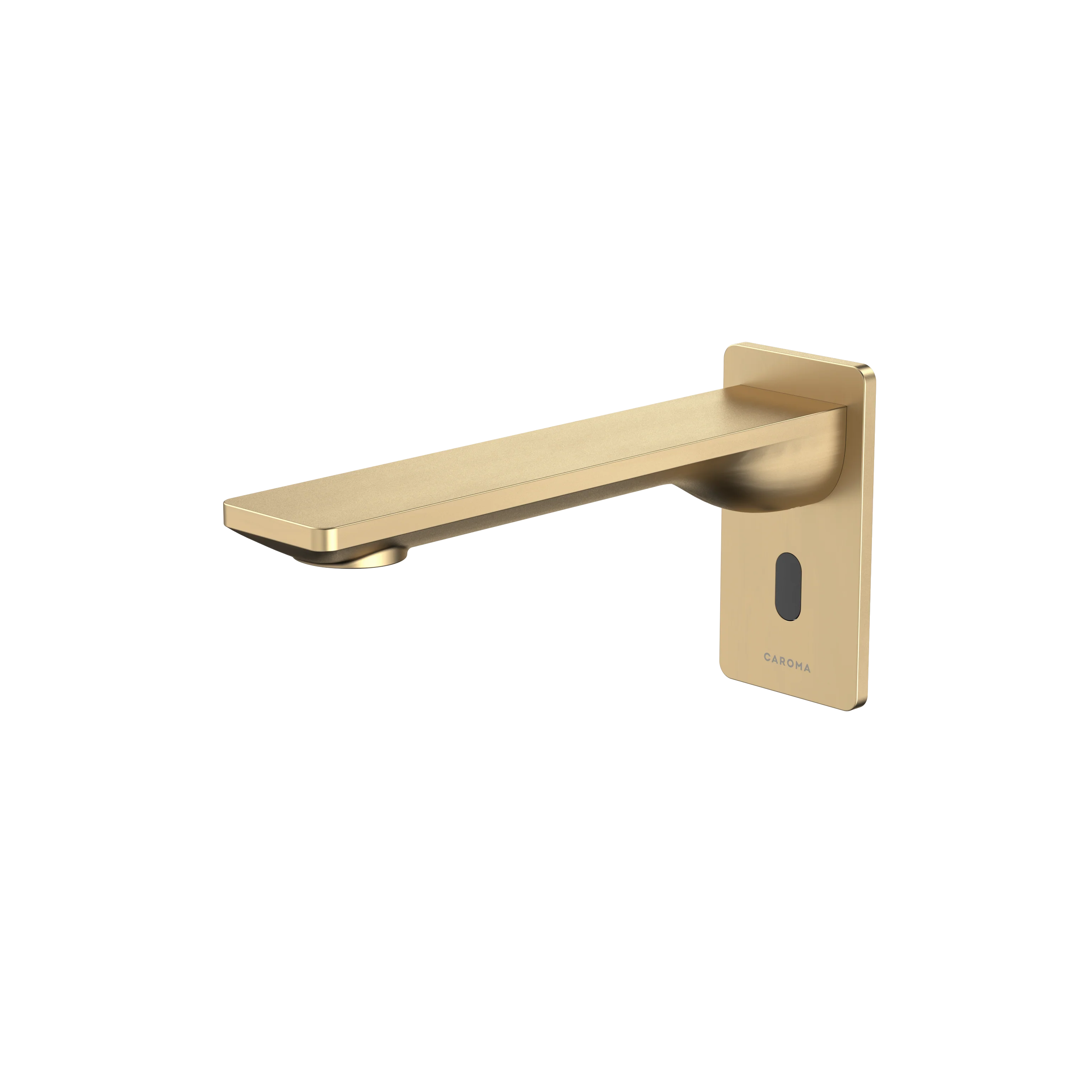 Caroma Urbane II Sensor 180mm Wall Outlet Kit Brushed Brass - Image 2
