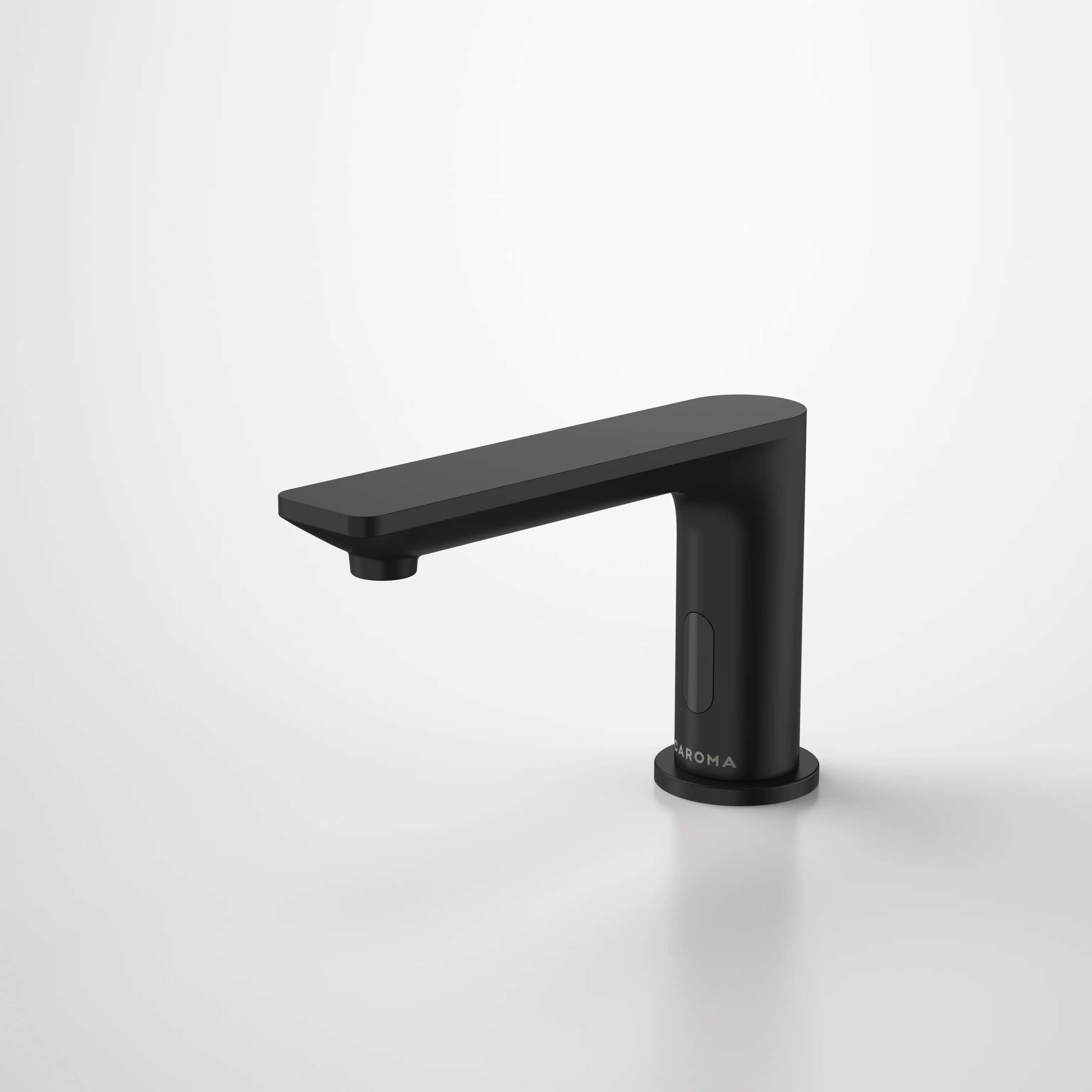 Caroma Urbane II Sensor Hob Mounted Soap Dispenser Matte Black - Image 2