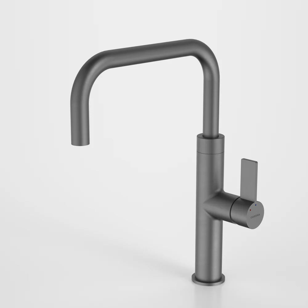 Caroma Urbane II Sink Mixer Brushed Gunmetal - Image 5