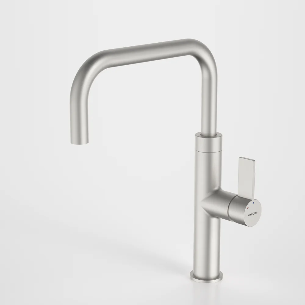 Caroma Urbane II Sink Mixer Brushed Nickel - Image 2