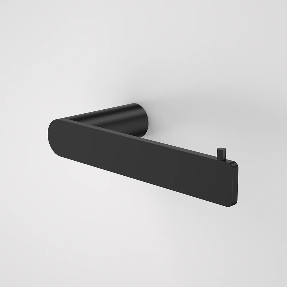 Caroma Urbane II Toilet Roll Holder Matte Black - Image 2