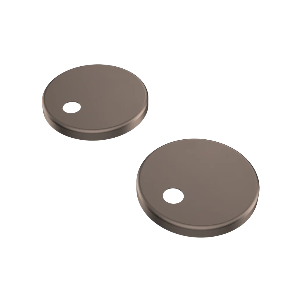 Caroma Urbane II Toilet Seat Hinge Caps Brushed Bronze - Image 3