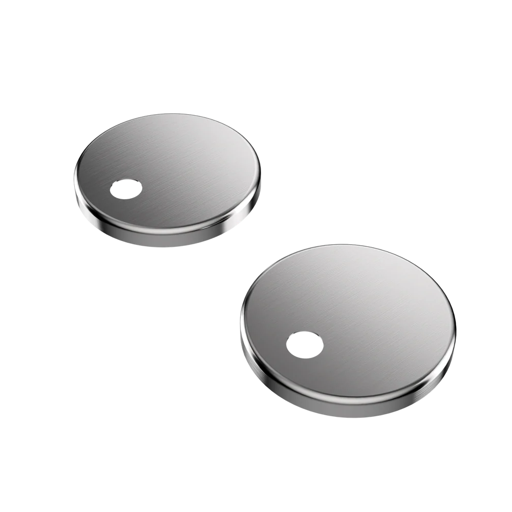 Caroma Urbane II Toilet Seat Hinge Caps Stainless Steel - Image 3