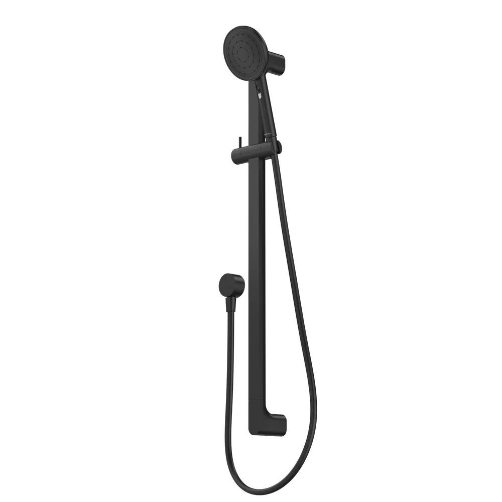 Caroma Urbane II Universal Rail Shower Black