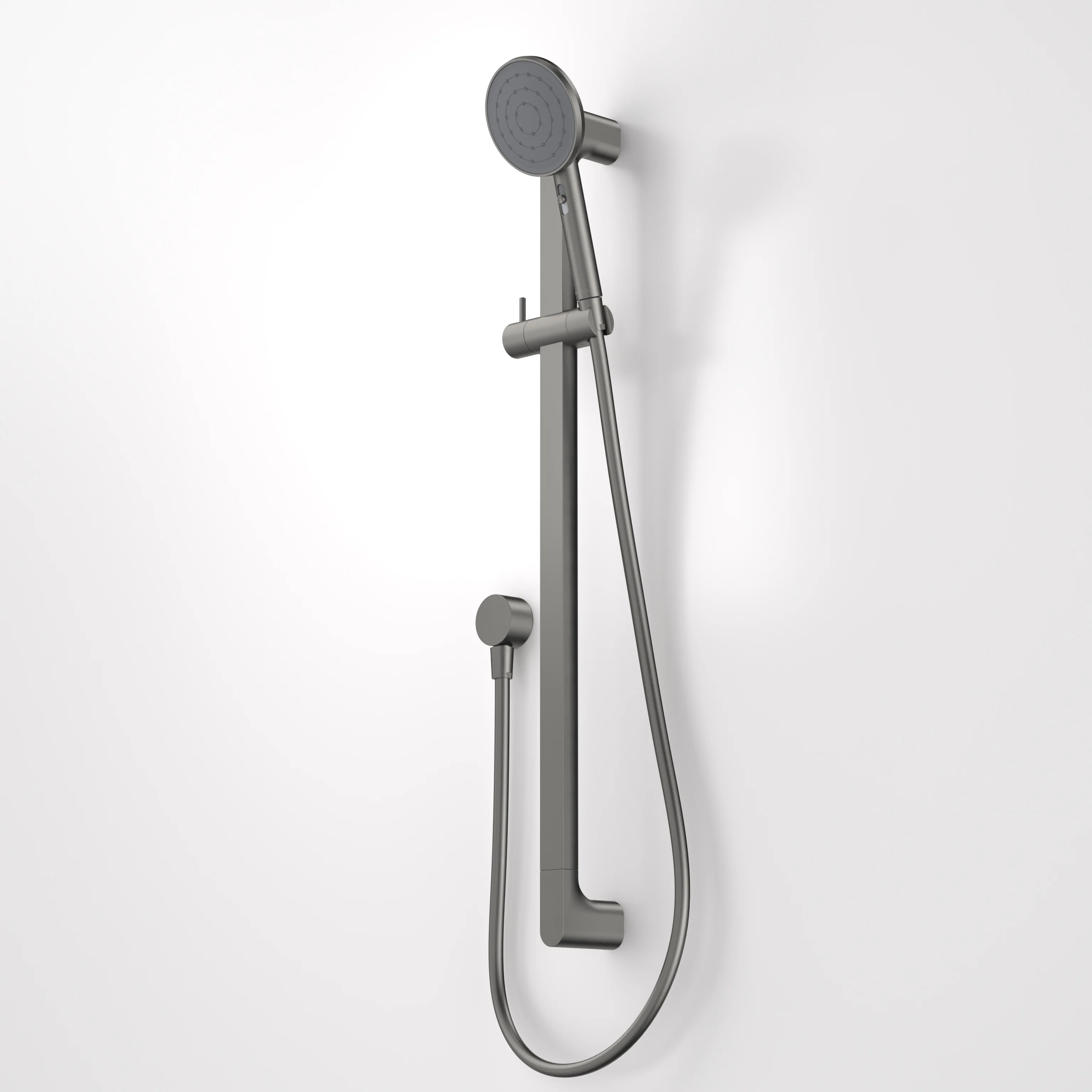 Caroma Urbane II Universal Rail Shower Gunmetal - Image 2