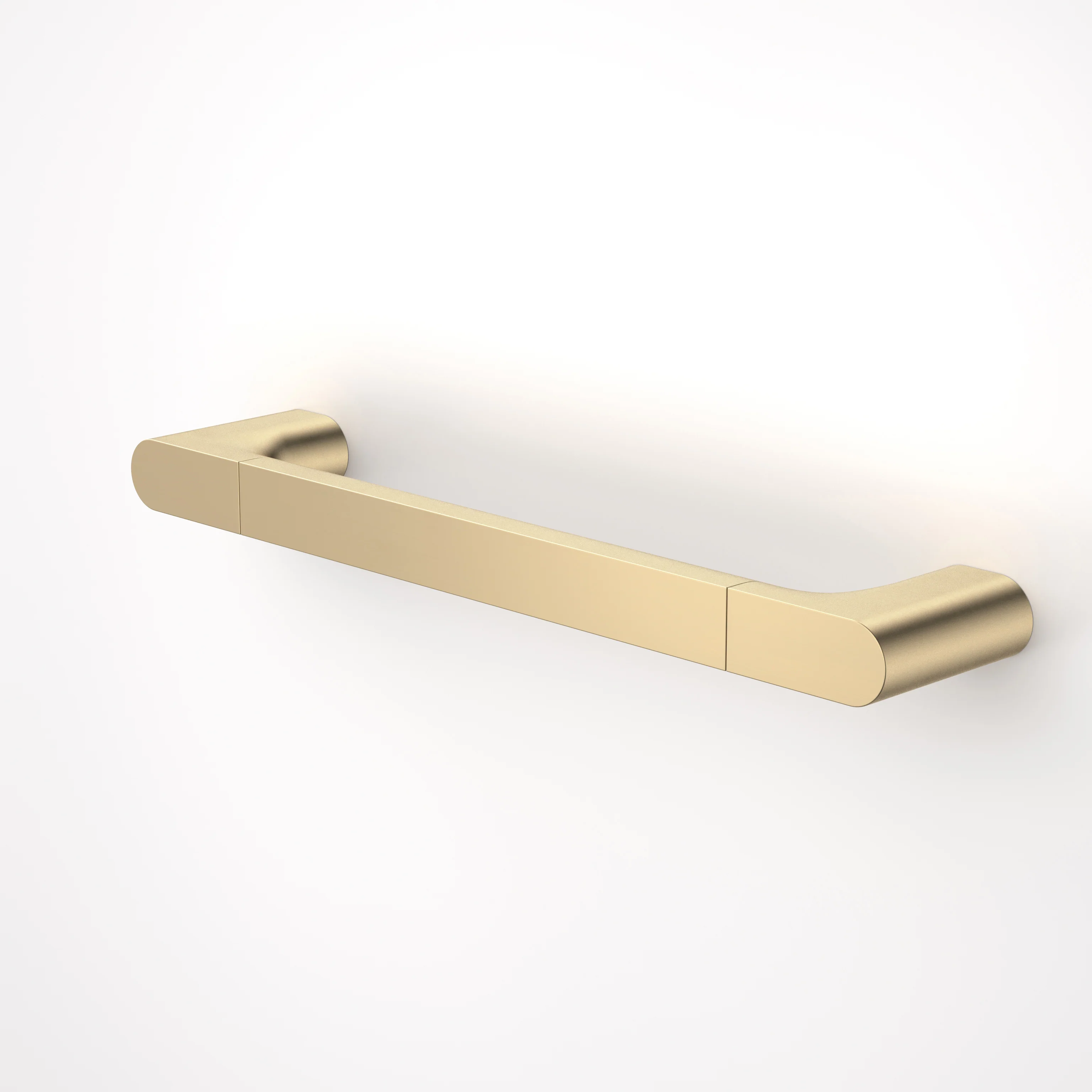 Caroma Urbane II Universal Rail Straight 400mm Brushed Brass - Image 2