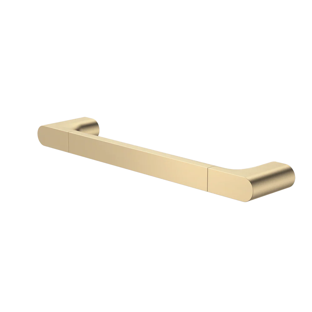 Caroma Urbane II Universal Rail Straight 400mm Brushed Brass - Image 3