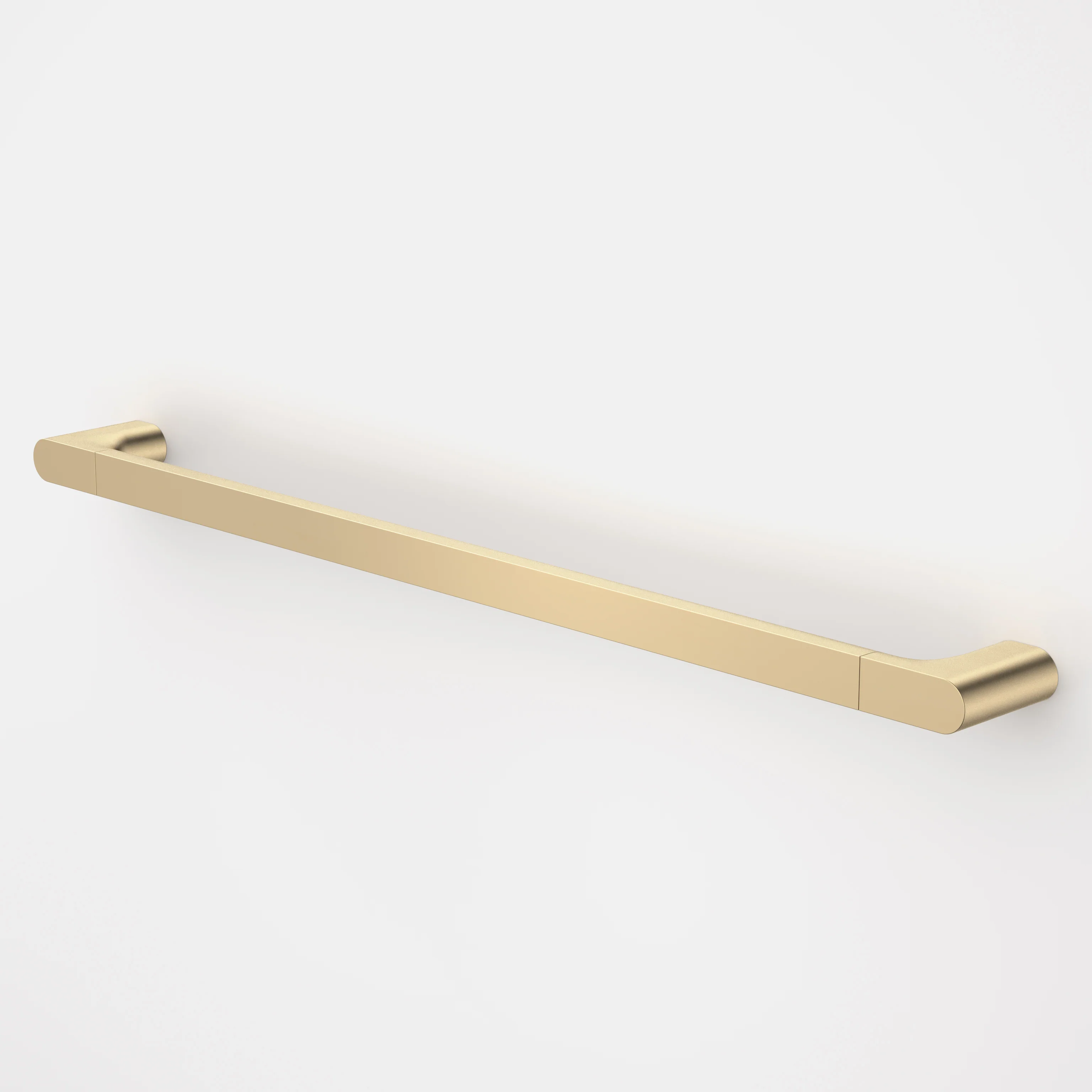 Caroma Urbane II Universal Rail Straight 800mm Brushed Brass - Image 2