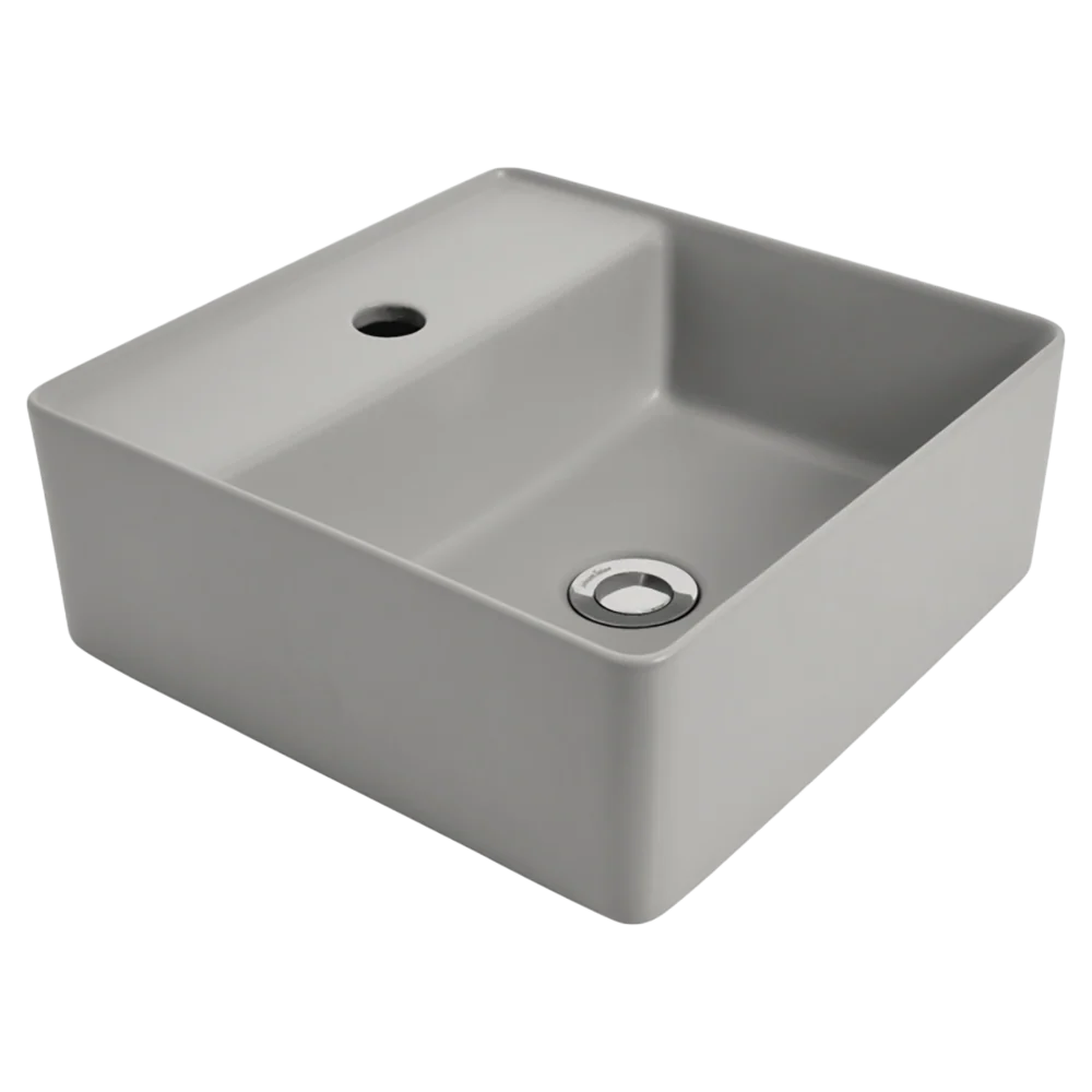 Johnson Suisse Venezia Ash Square Countertop Basin - Image 3