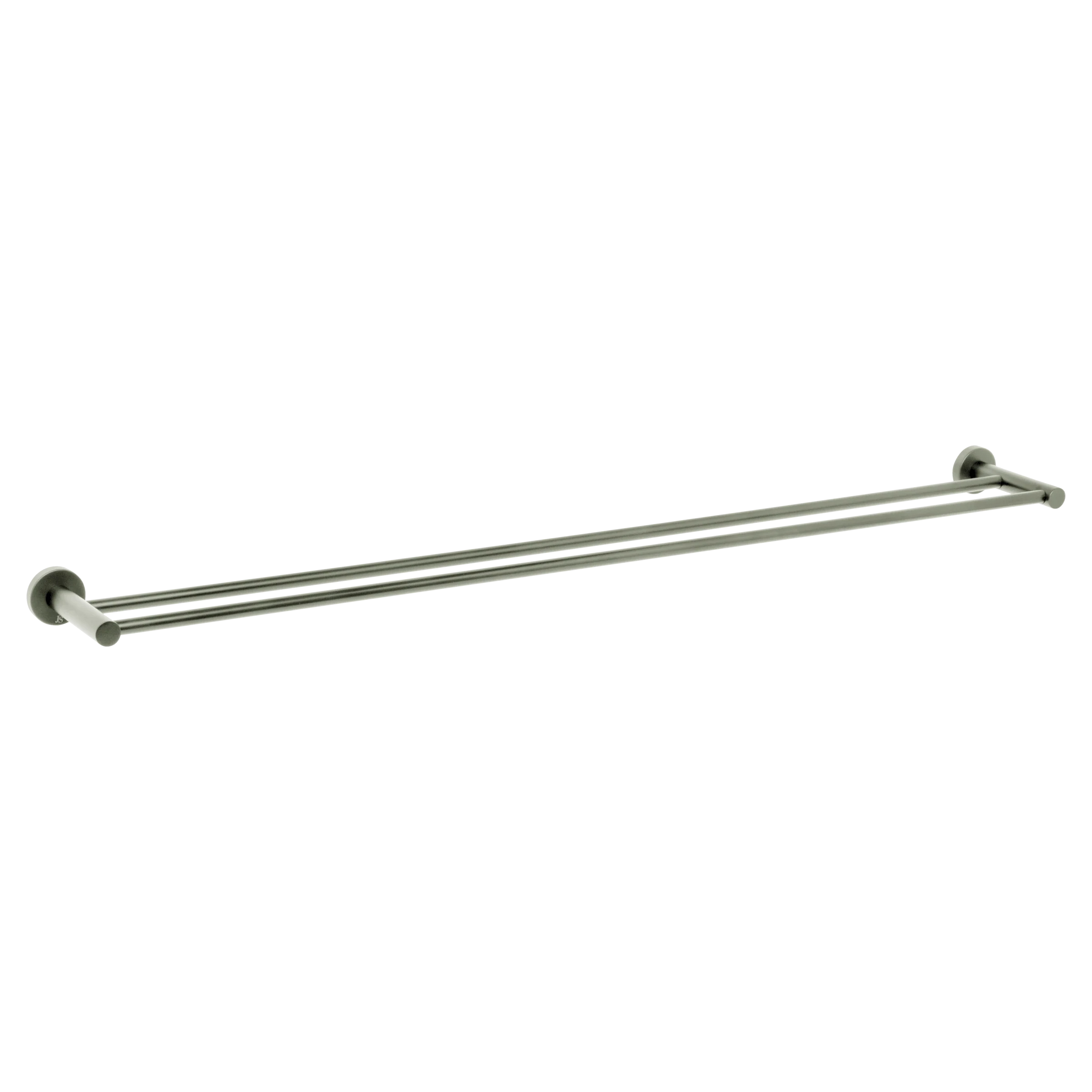 Johnson Suisse Venezia Double Towel Rail 900mm Brushed Nickel - Image 3