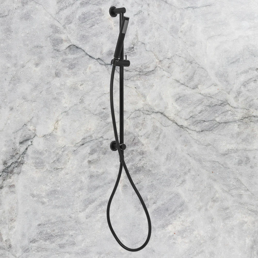 Johnson Suisse Venezia Rail Shower Matte Black - Image 2