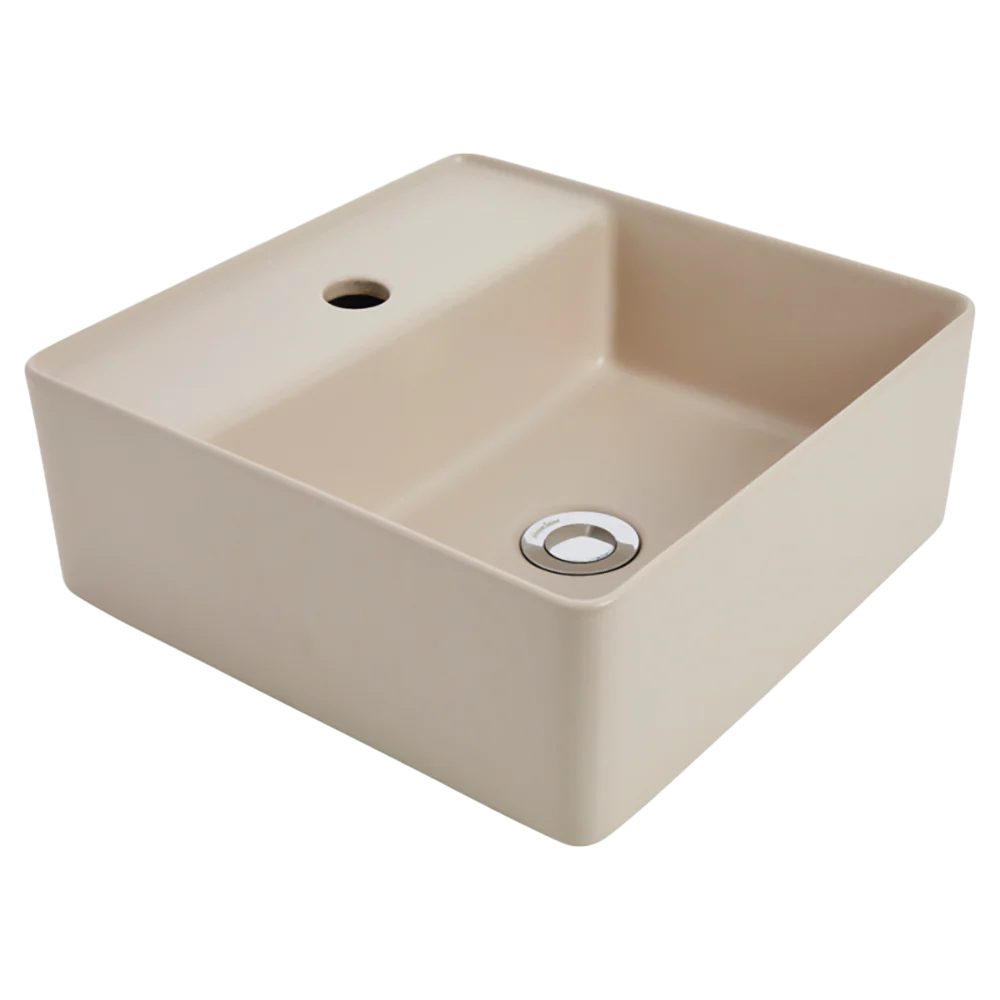 Johnson Suisse Venezia Sand Square Countertop Basin - Image 3