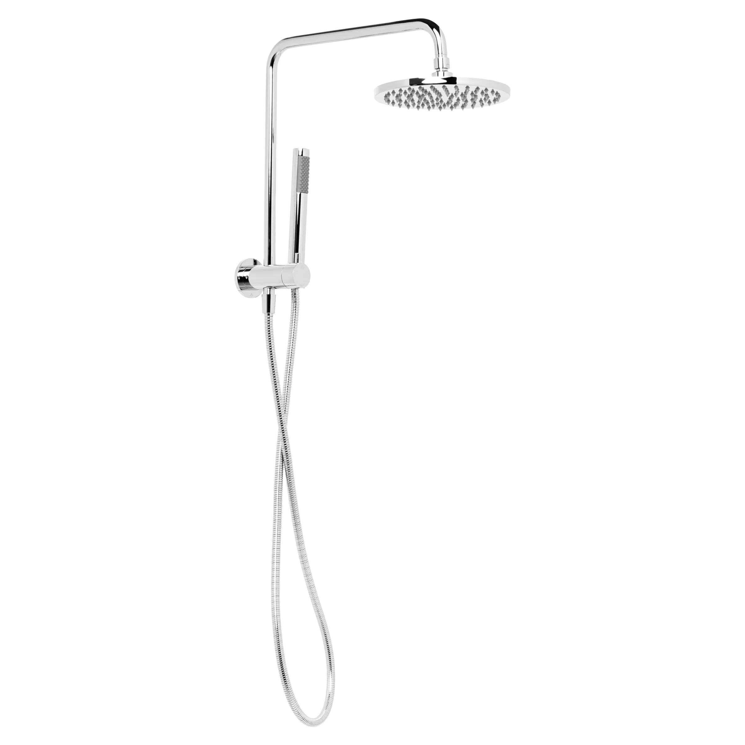 Johnson Suisse Venezia Short Twin Shower Chrome