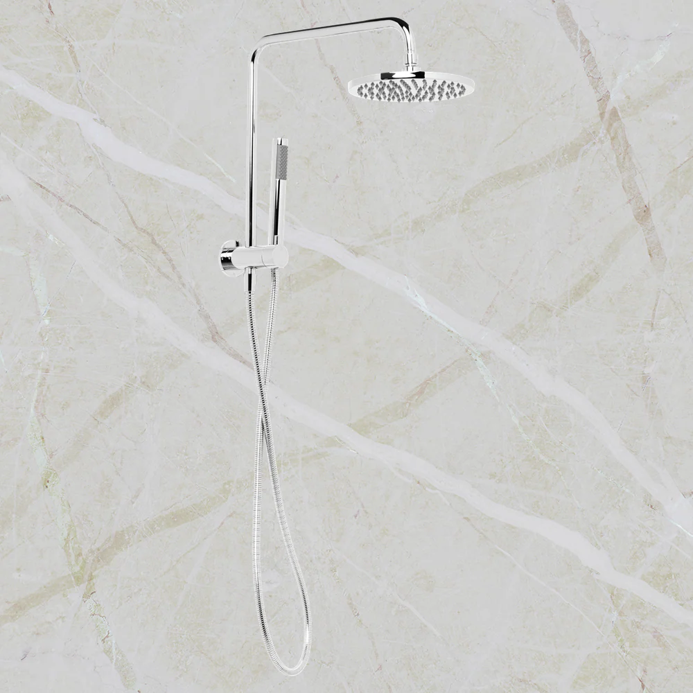 Johnson Suisse Venezia Short Twin Shower Chrome - Image 2