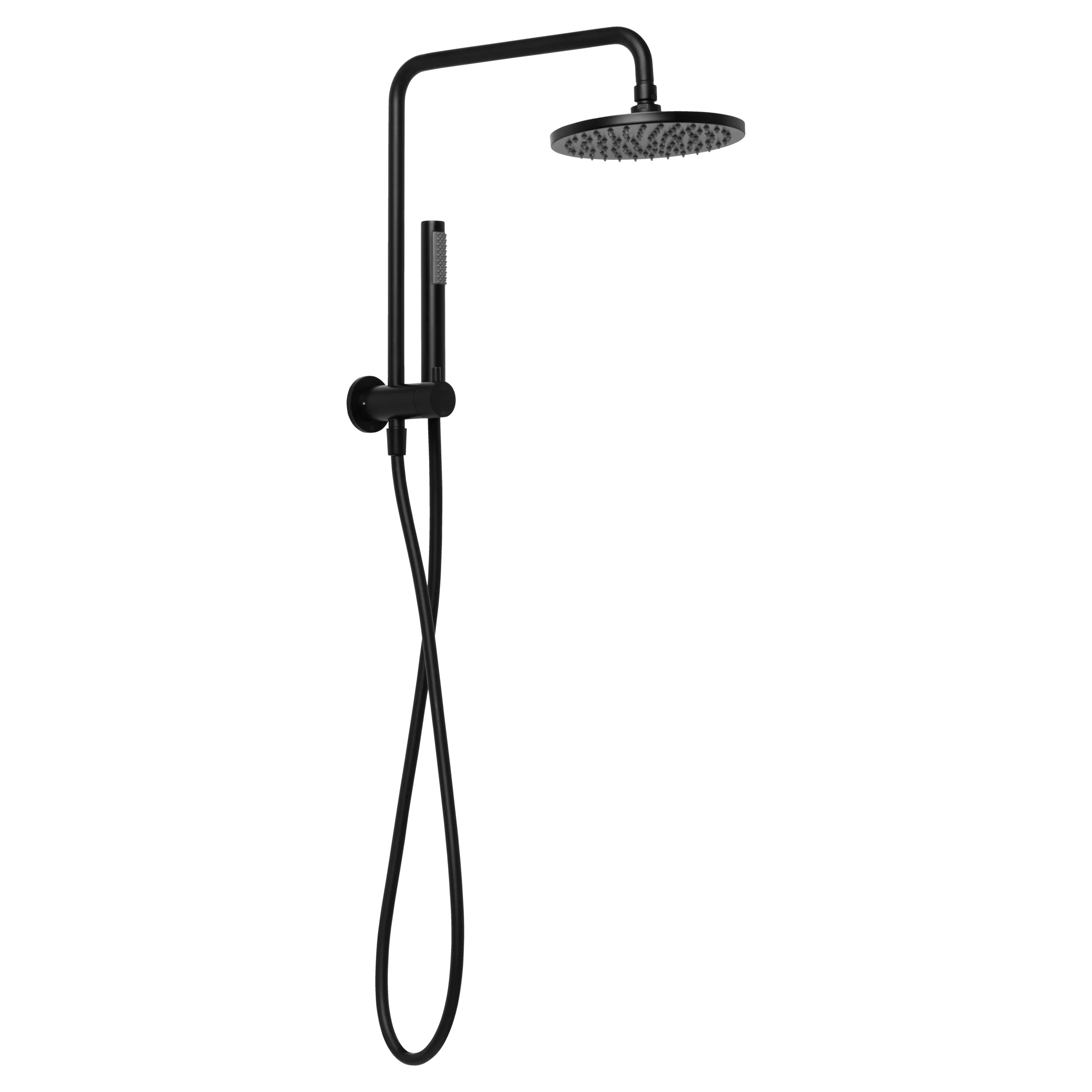 Johnson Suisse Venezia Short Twin Shower Matte Black - Image 3