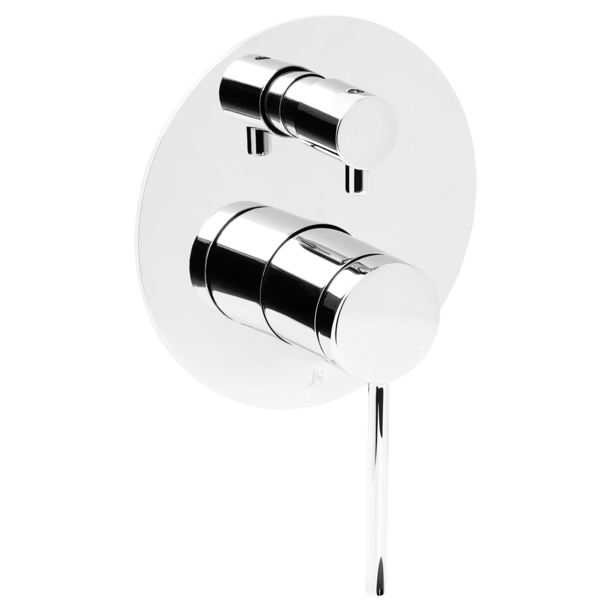 Johnson Suisse Venezia Shower Mixer With Diverter Chrome - Image 3