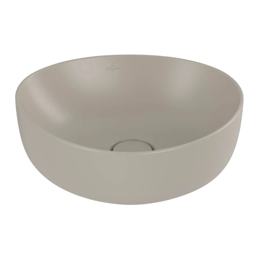 Villeroy & Boch Antao 400mm Vessel Basin Almond - Image 3