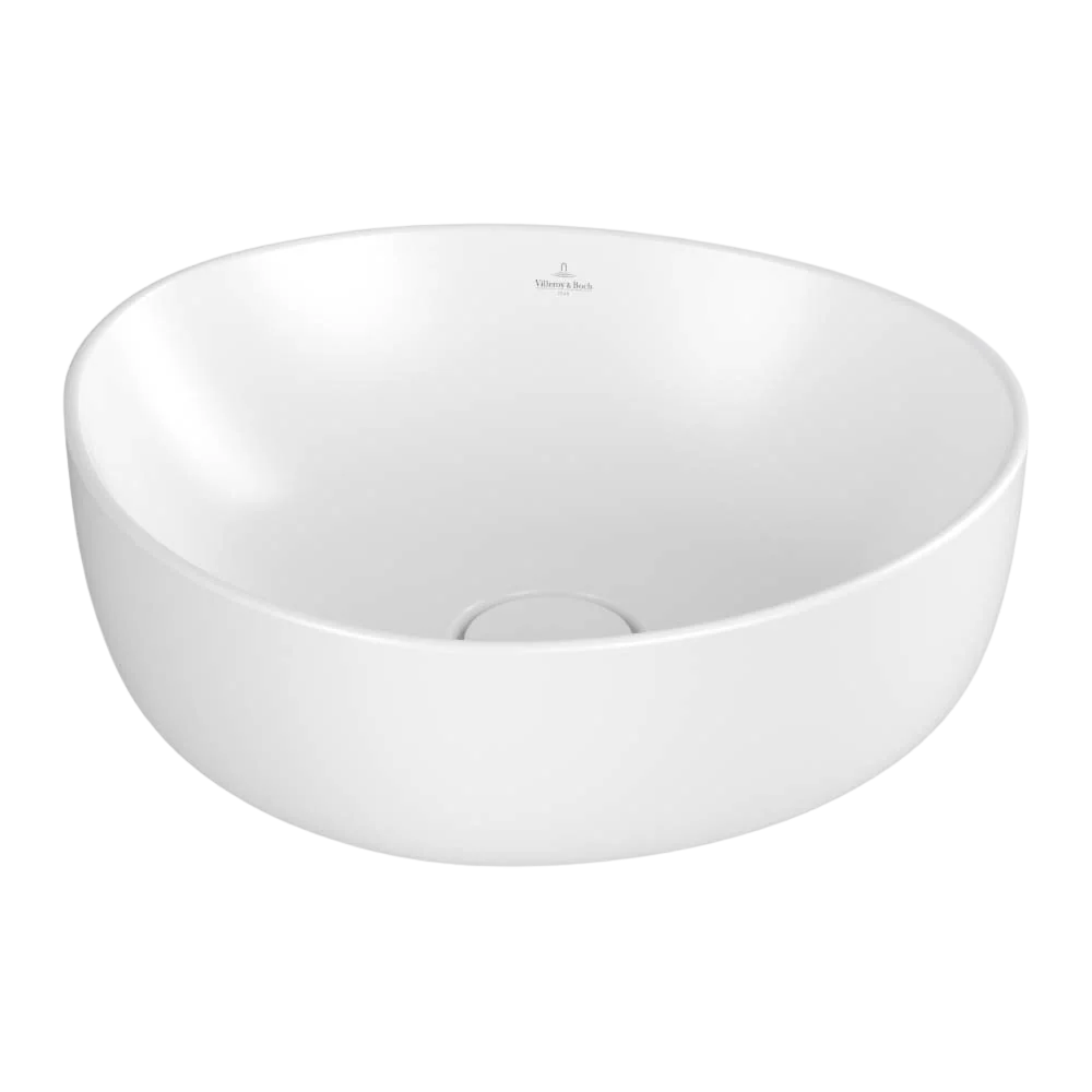 Villeroy & Boch Antao 400mm Vessel Basin Stone White - Image 3