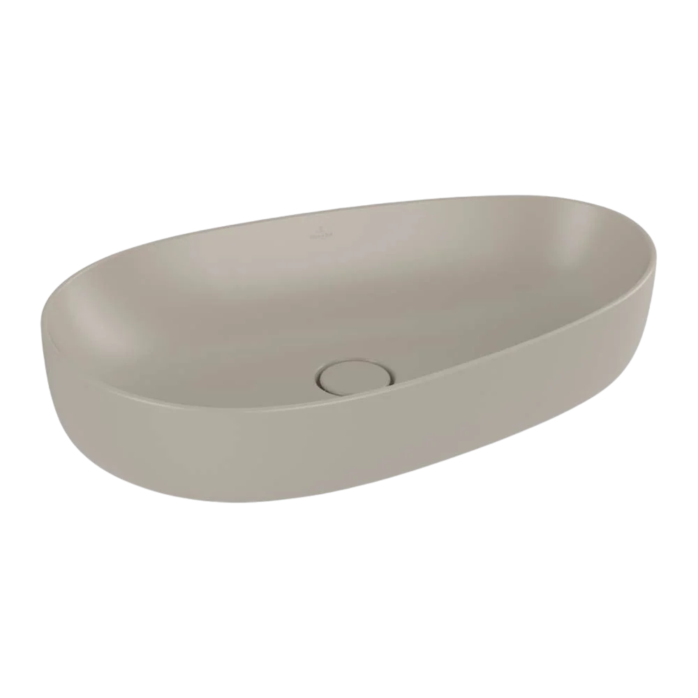 Villeroy & Boch Antao 650mm Vessel Basin Almond - Image 3