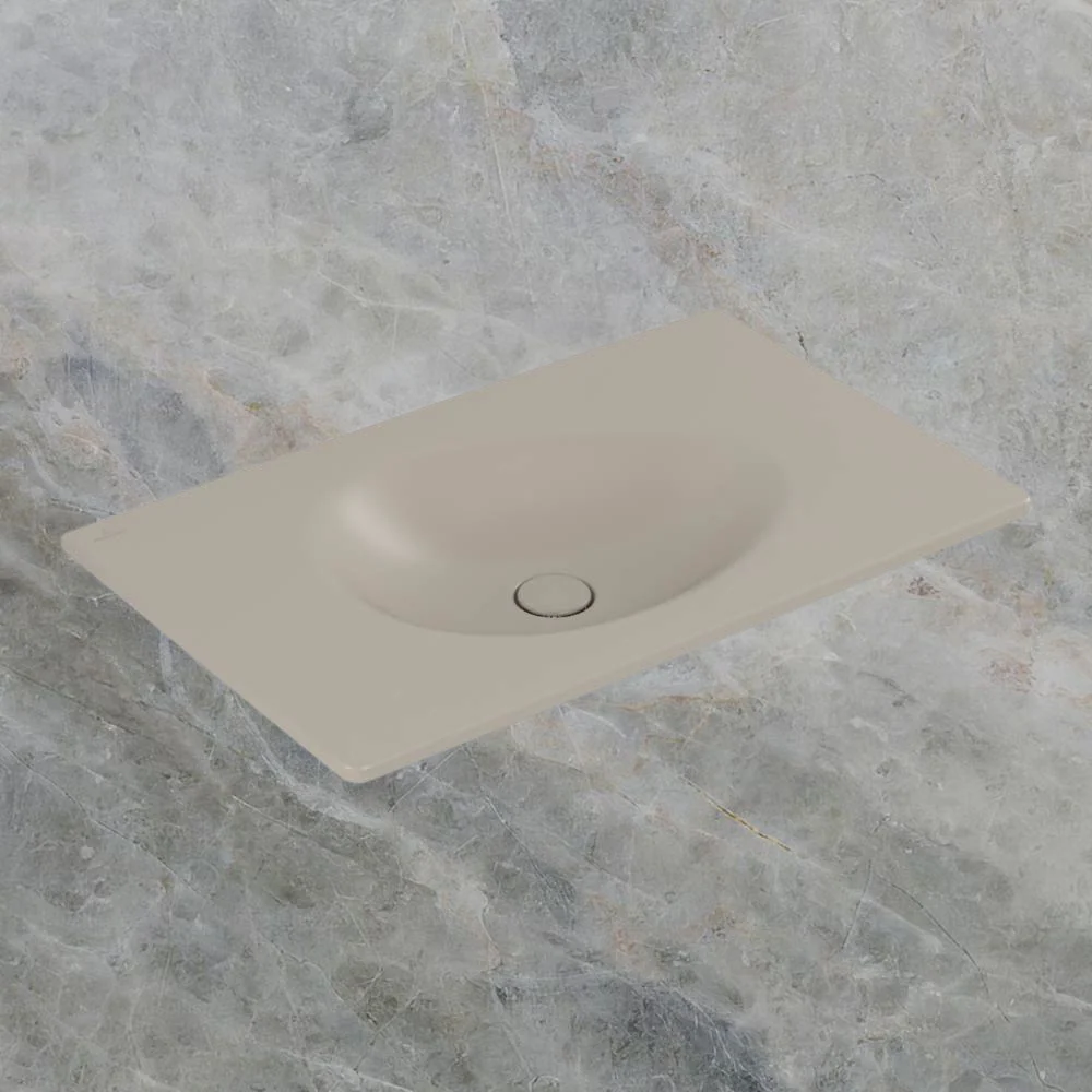 Villeroy & Boch Antao 800mm Wall Hung Basin Almond - Image 2