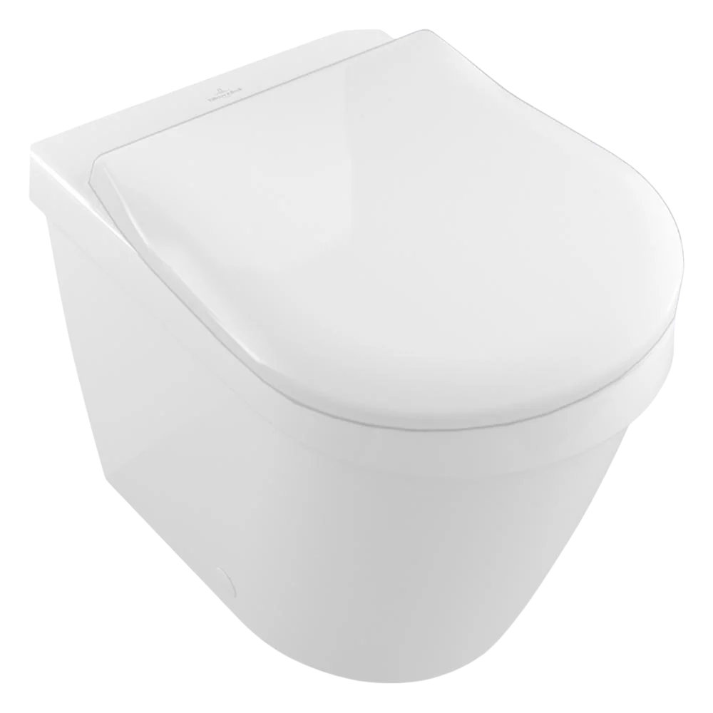 Villeroy & Boch Architectura 2.0 DirectFlush Wall Faced Toilet Pan with Slim Seat Alpine White - Image 3