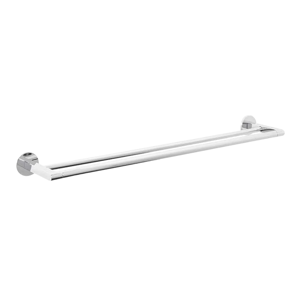 Villeroy & Boch Architectura 600mm Double Towel Rail Chrome - Image 3