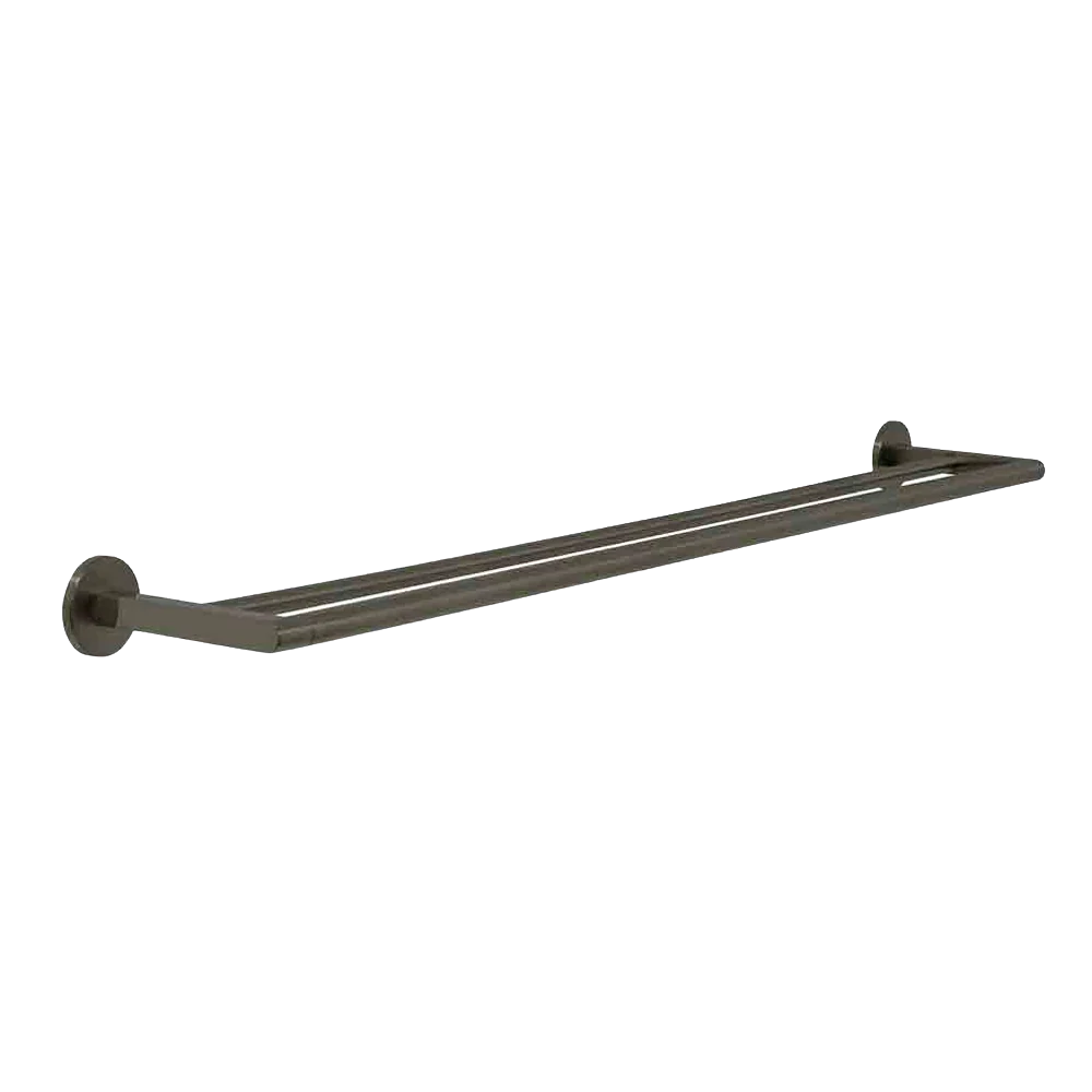 Villeroy & Boch Architectura 800mm Double Towel Rail Gunmetal