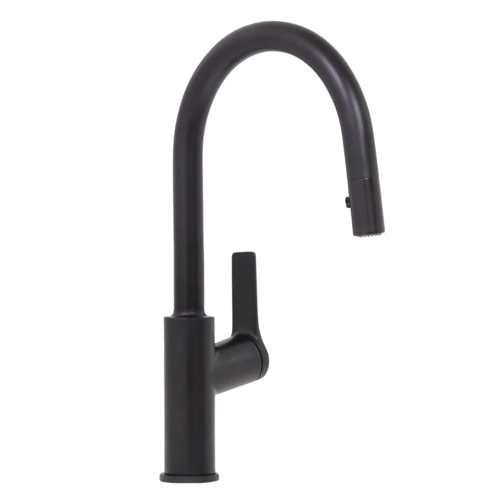 Villeroy & Boch Architectura Kitchen Mixer Pull Out Spray Matte Black - Image 3
