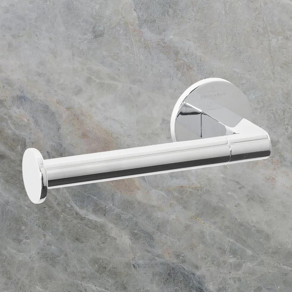 Villeroy & Boch Architectura Left Hand Facing Toilet Roll Holder Chrome - Image 2
