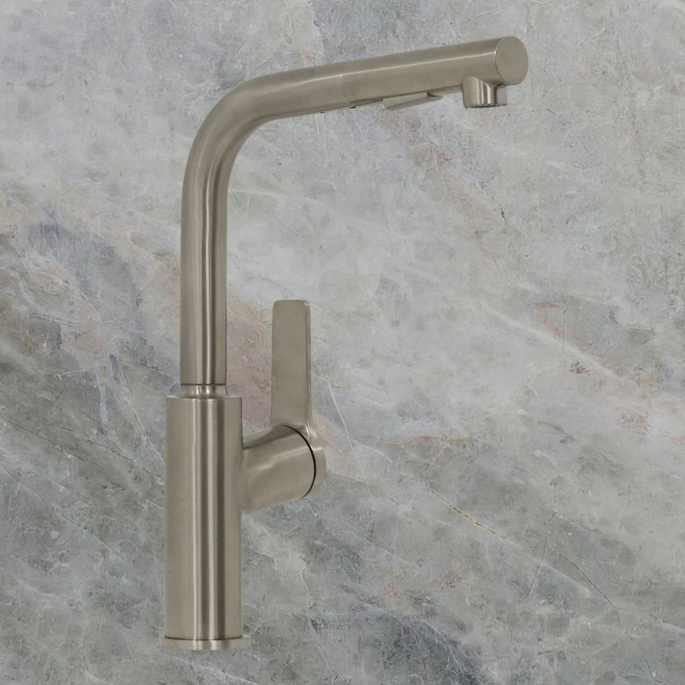Villeroy & Boch Architectura S Kitchen Mixer Pull Out Spray Brushed Nickel Lead Free - Image 2