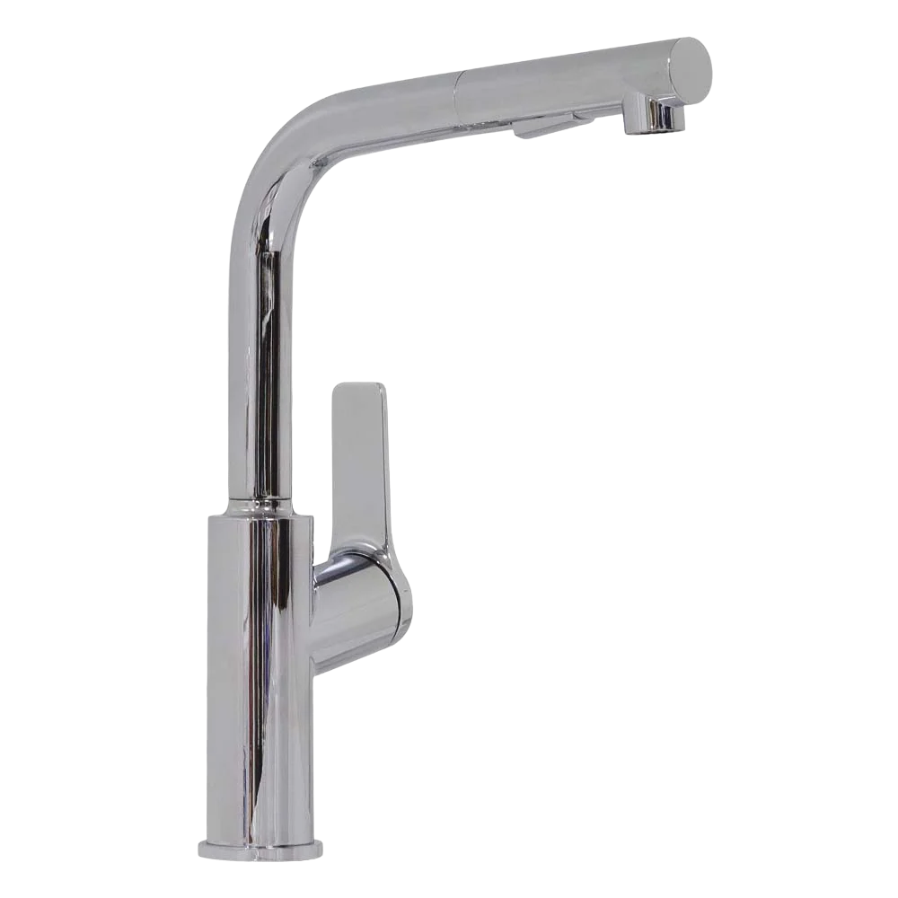 Villeroy & Boch Architectura S Kitchen Mixer Pull Out Spray Chrome - Image 3