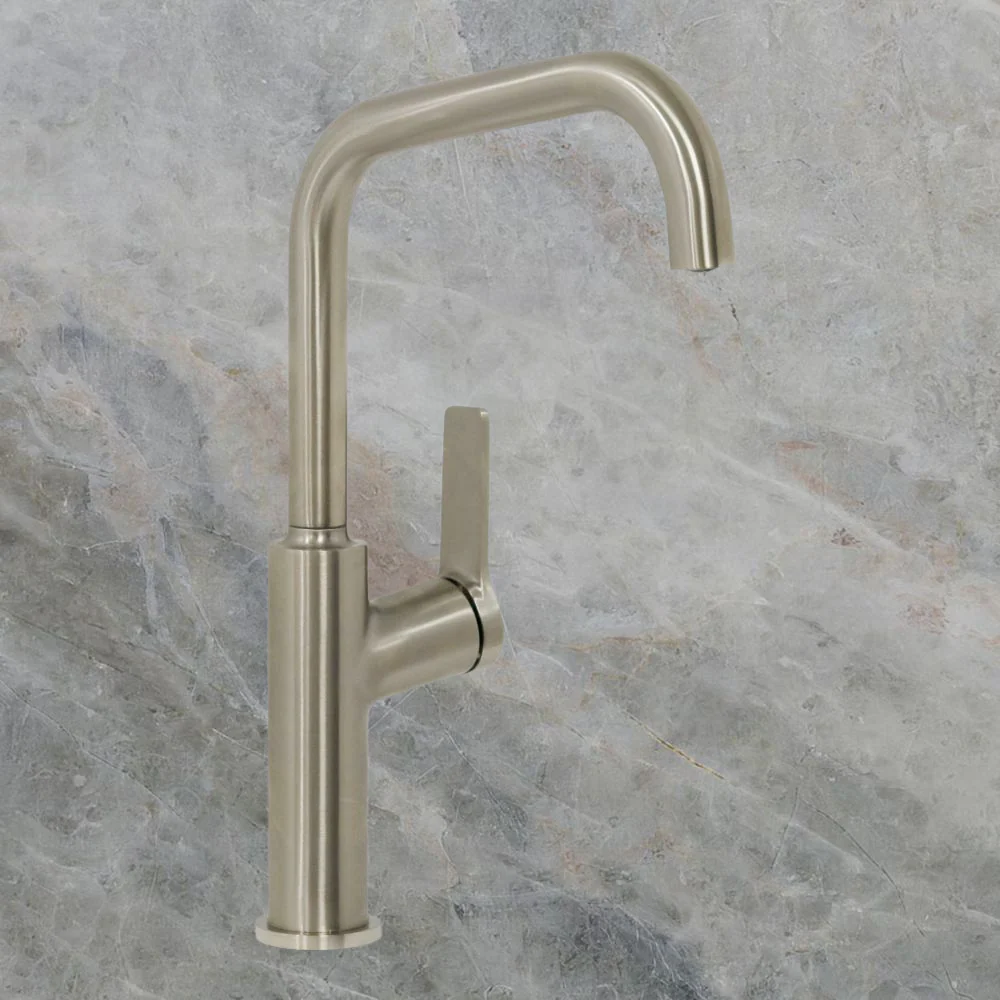 Villeroy & Boch Architectura Square Kitchen Mixer Brushed Nickel Lead Free - Image 2