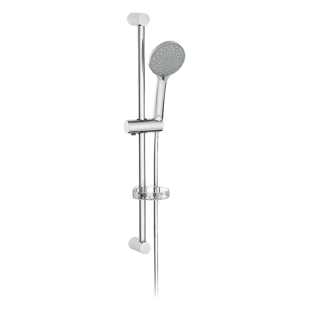 Villeroy & Boch Architectura Start Trio 600mm Shower Rail Set Chrome - Image 3