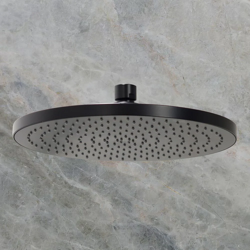 Villeroy & Boch Architectura Style 230mm Overhead Shower Matte Black - Image 2