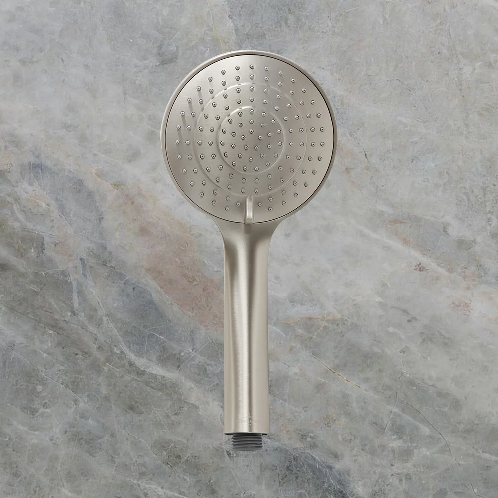 Villeroy & Boch Architectura Style Trio 110mm Shower Handpiece Brushed Nickel - Image 2