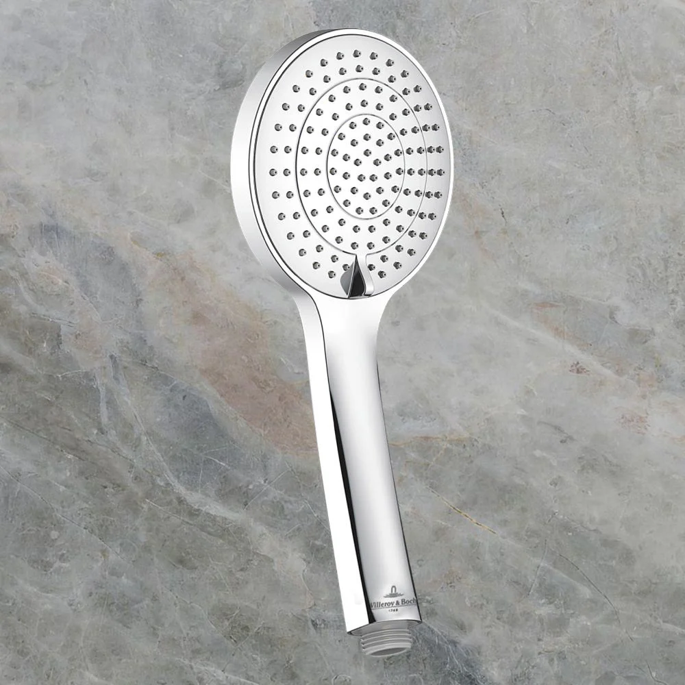 Villeroy & Boch Architectura Style Trio 110mm Shower Handpiece Chrome - Image 2