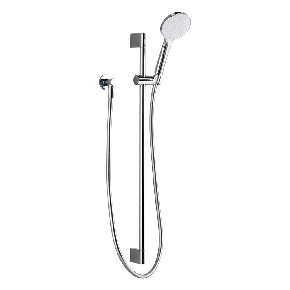 Villeroy & Boch Architectura Style White Intensive Silicon Shower Rail Set Chrome - Image 3