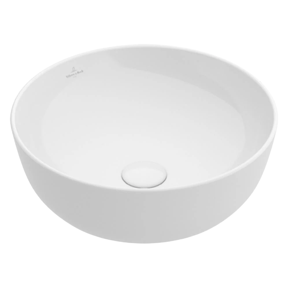 Villeroy & Boch Artis 430mm Round Vessel Basin Alpine White - Image 3