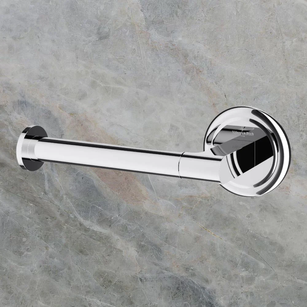 Villeroy & Boch Avia 2.0 Toilet Roll Holder Left Hand Facing Chrome - Image 2
