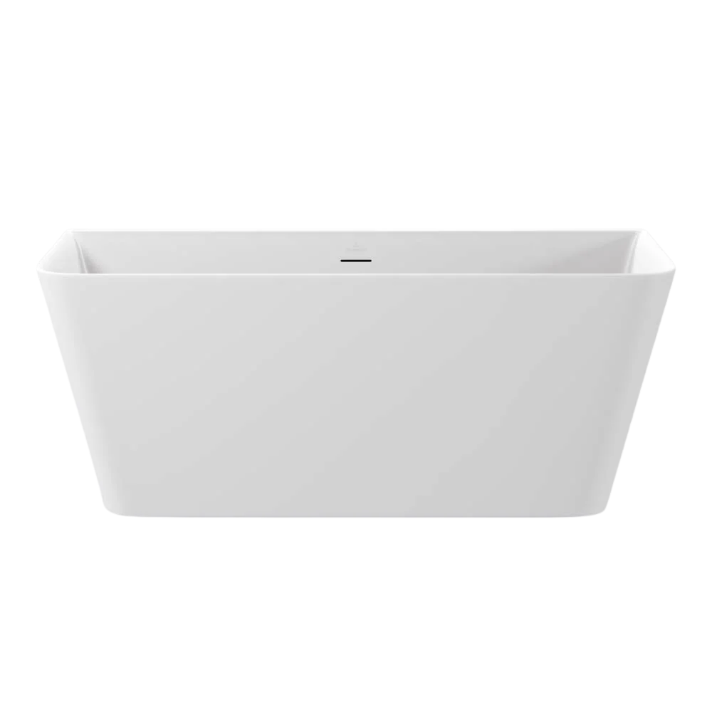 Villeroy & Boch Collaro 1500mm Back to Wall Bath CastStone White - Image 3