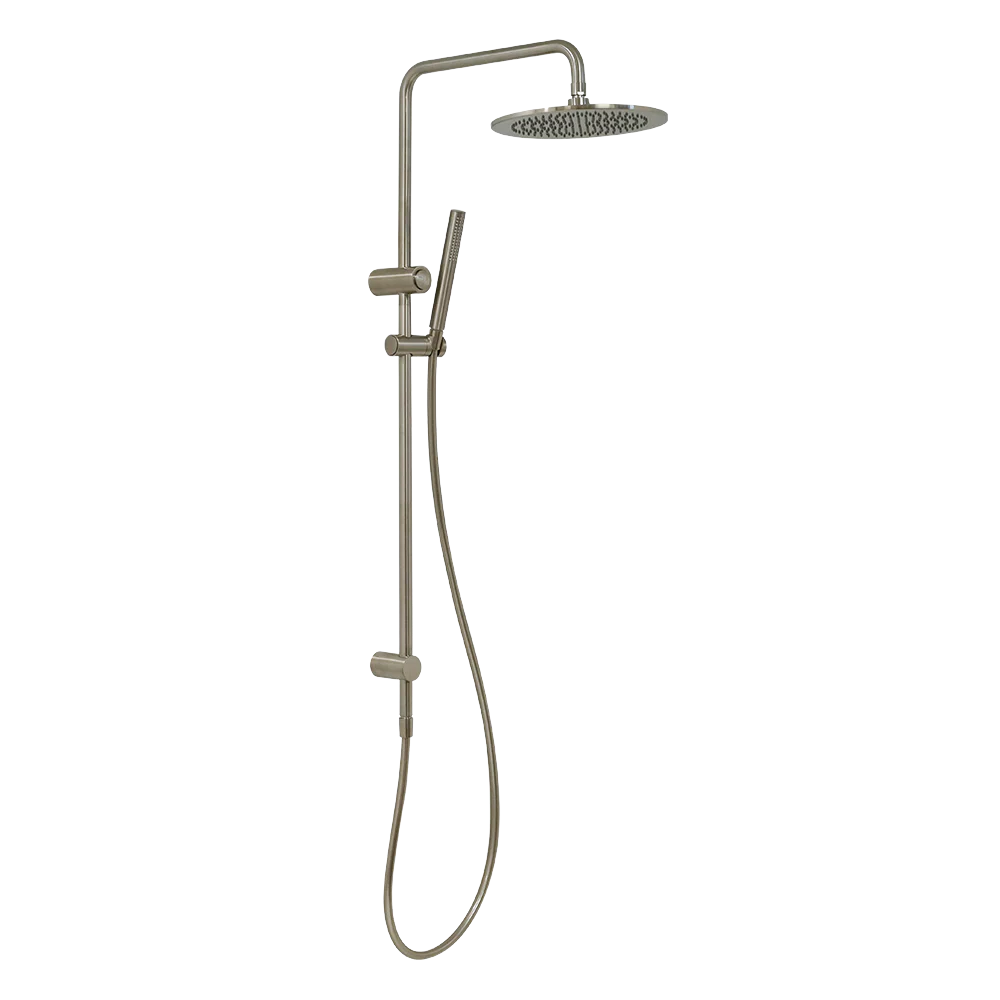Villeroy & Boch Embrace Pure 250mm Shower System Brushed Nickel - Image 3