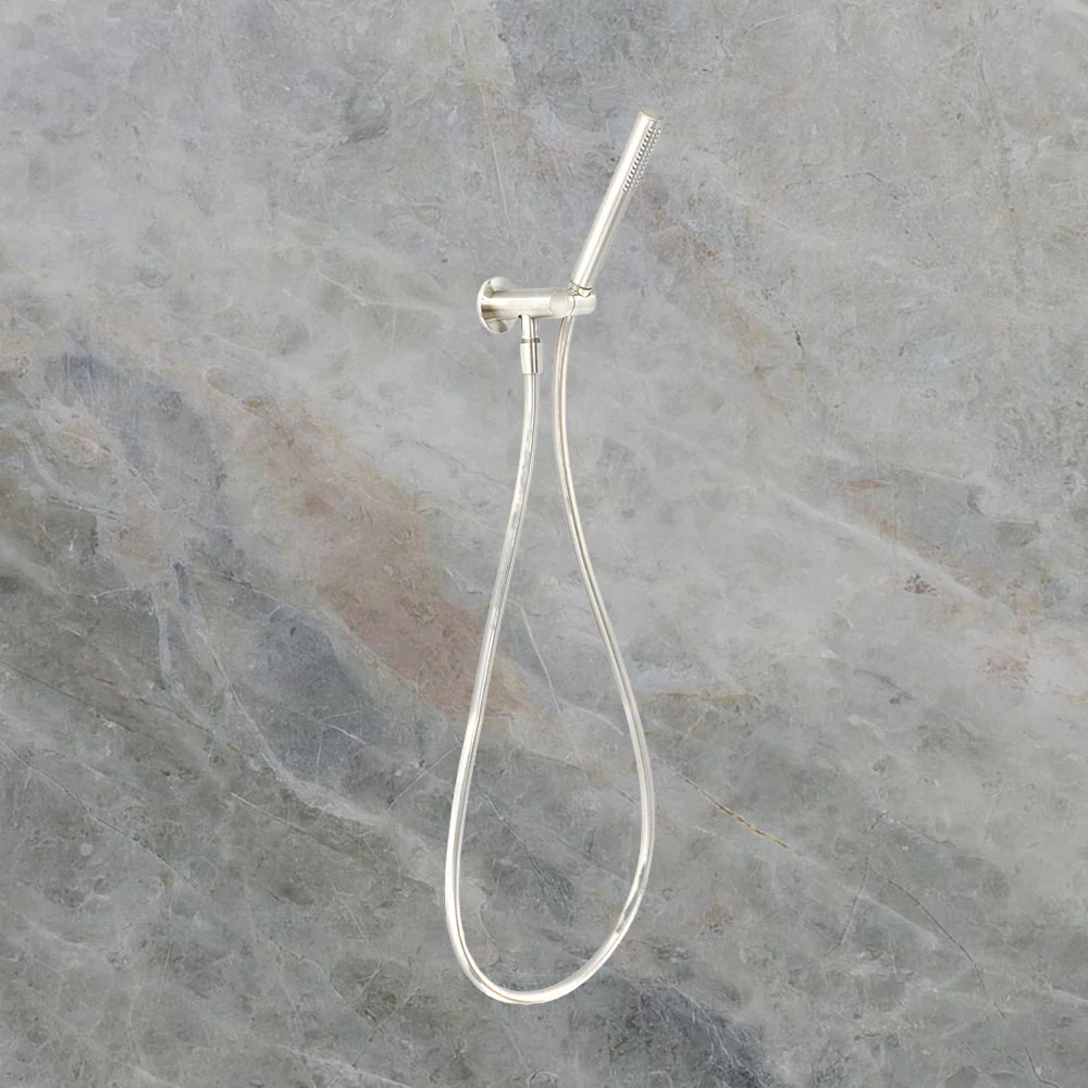 Villeroy & Boch Embrace Pure Adjustable Hook & Union Shower Set Chrome - Image 2