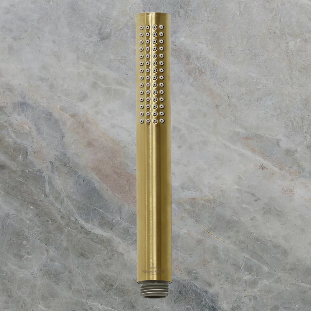 Villeroy & Boch Embrace Pure Shower Handpiece Brushed Gold - Image 2